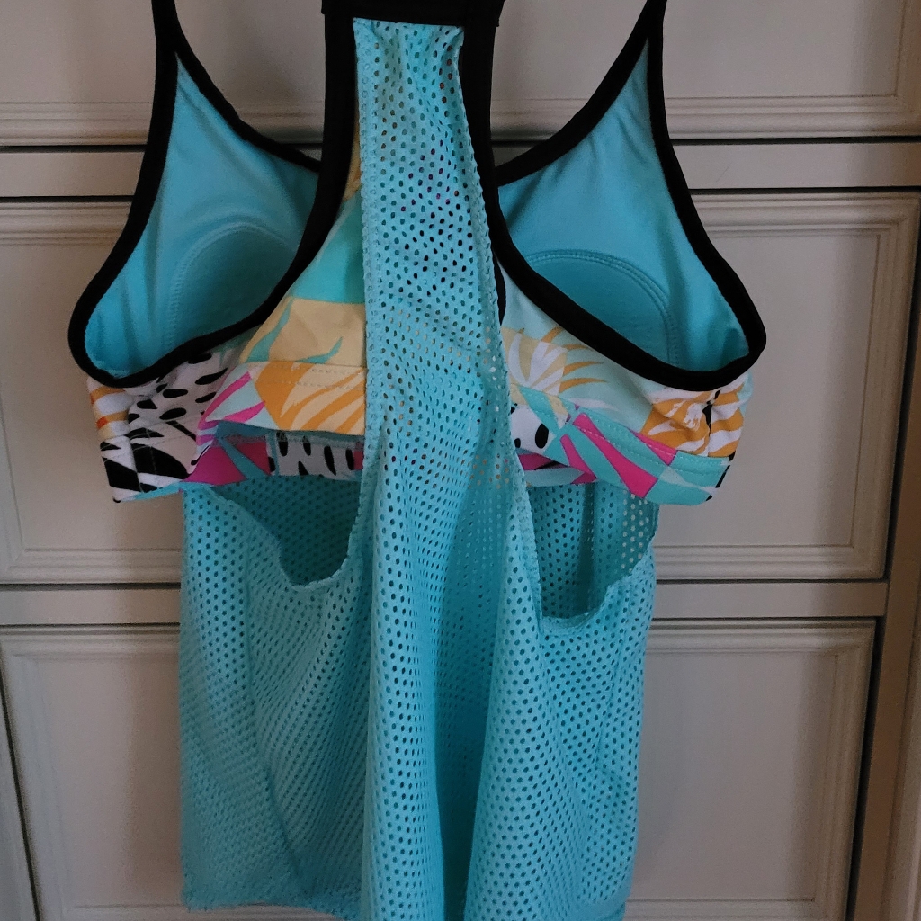 Tankini Top Small Multi Colored